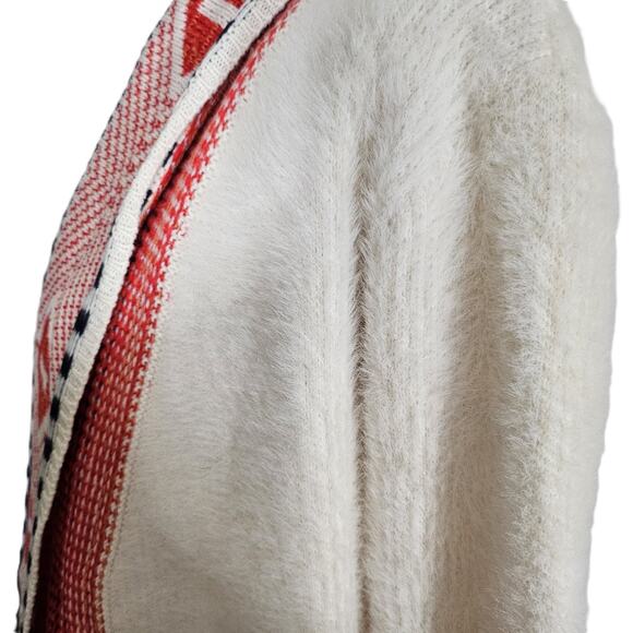 Max Sport Eyelash Fringe Open Cardigan Sweater - Picture 4 of 7